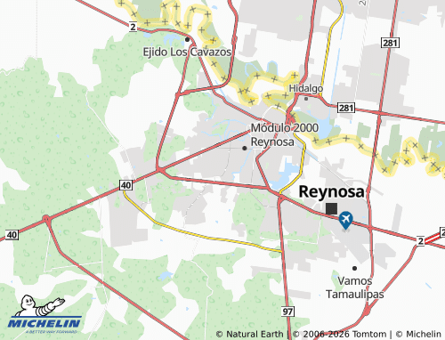 Mappa MICHELIN Las Fuentes Sección Lomas - ViaMichelin