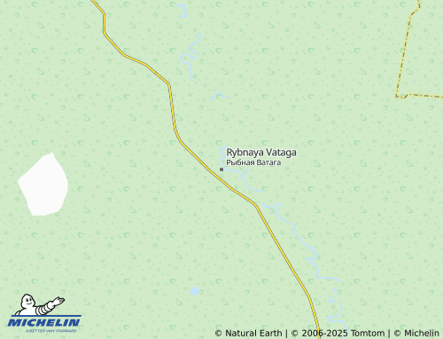 MICHELIN-Landkarte Rybnaya Vataga - ViaMichelin