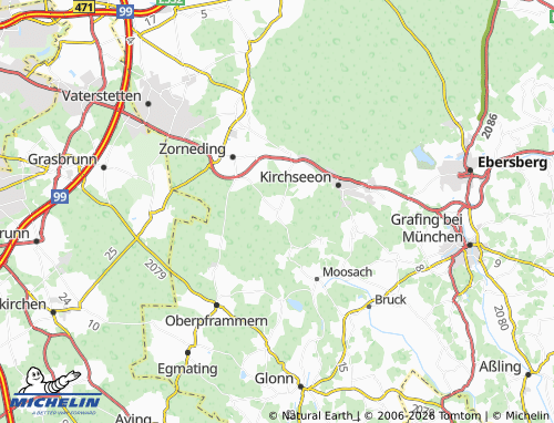MICHELIN Buch map - ViaMichelin