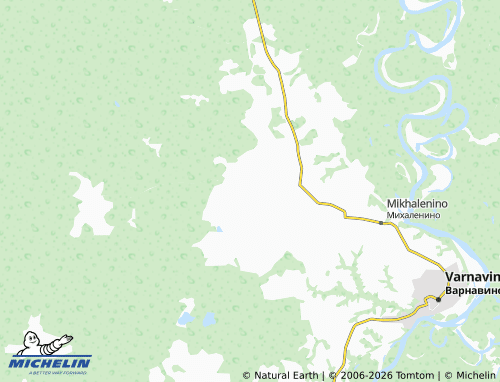MICHELIN-Landkarte Zyablitsa - ViaMichelin