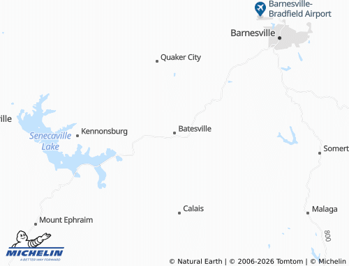Mappa MICHELIN Batesville - ViaMichelin