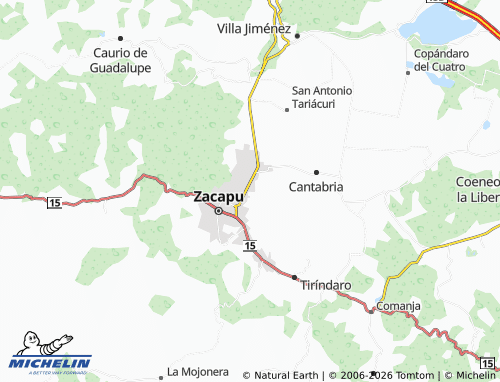 Mappa MICHELIN Ejidal Número 1 - ViaMichelin