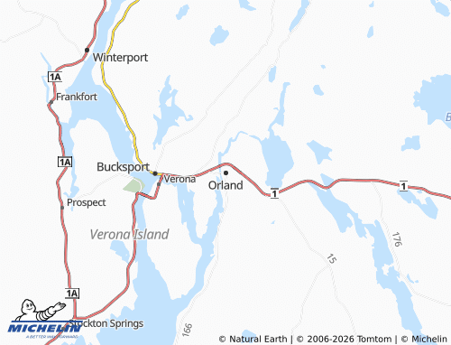 Carte MICHELIN Orland - ViaMichelin
