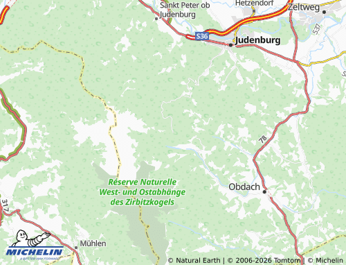 Carte MICHELIN Ossach - ViaMichelin