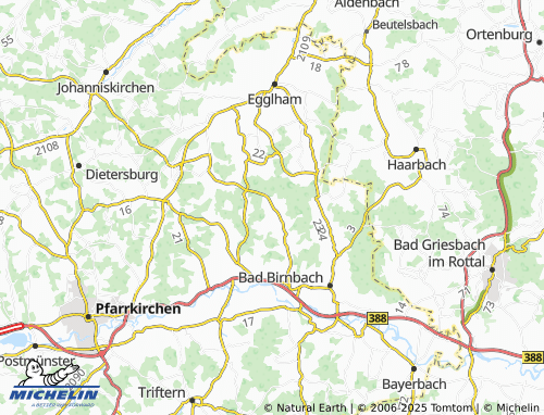 Carte MICHELIN Aicha - ViaMichelin