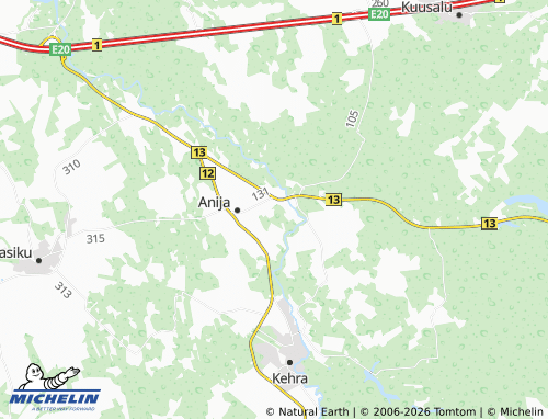 Mapa MICHELIN Kuusemäe - ViaMichelin