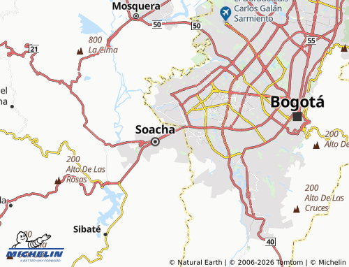 Mappa MICHELIN Los Cerezos - ViaMichelin