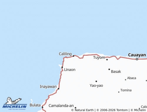 MICHELIN Caliling map - ViaMichelin