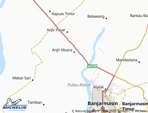 MICHELIN Sepakat Bersama map - ViaMichelin