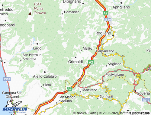 Carte MICHELIN Grimaldi - ViaMichelin