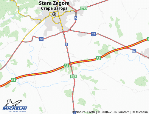 MICHELIN Zagore map - ViaMichelin