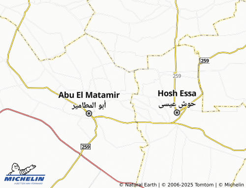 MICHELIN Zawiet Salem map - ViaMichelin