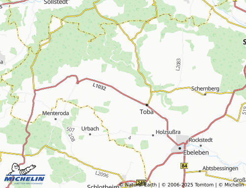 Carte MICHELIN Großbrüchter - ViaMichelin