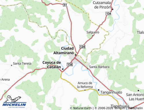 MICHELIN Santo Domingo map - ViaMichelin