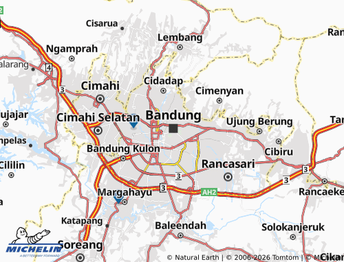 MICHELIN-Landkarte Citarum - ViaMichelin