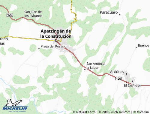 Mapa MICHELIN Cusovasae - ViaMichelin