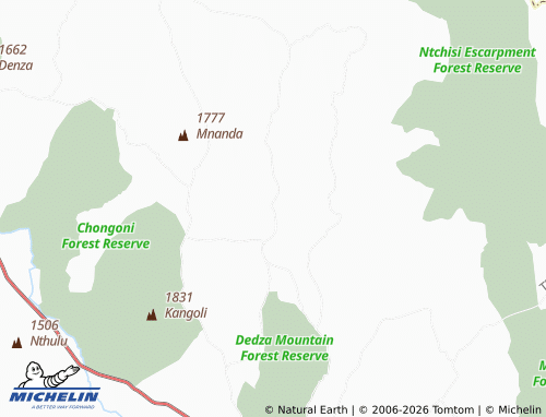Mappa MICHELIN Mgawanyumbu - ViaMichelin