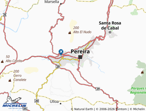 Mapa MICHELIN Bosques Primero de Febrero - ViaMichelin