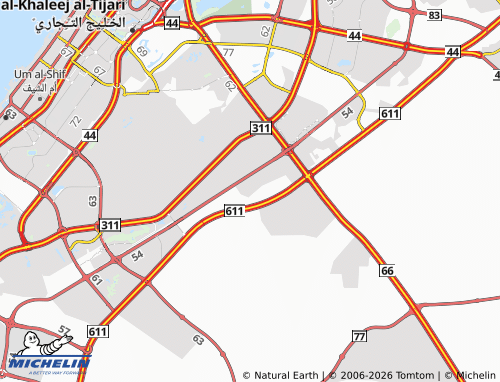Mappa MICHELIN Wadi al-Safa 5 - ViaMichelin