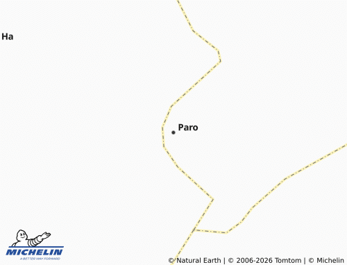 Kaart MICHELIN Paro - ViaMichelin