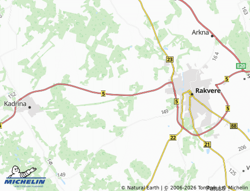 Carte MICHELIN Karivärava - ViaMichelin