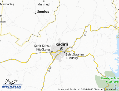 MICHELIN Yeni map - ViaMichelin