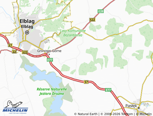 MICHELIN Przezmark map - ViaMichelin