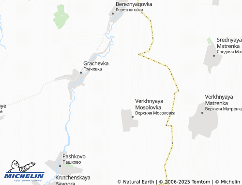 MICHELIN Nizhnyaya Mosolovka map - ViaMichelin