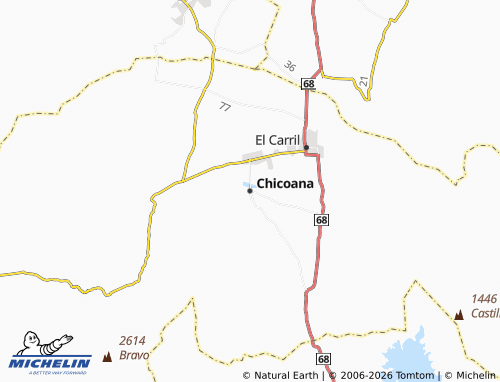 MICHELIN-Landkarte Chicoana - ViaMichelin
