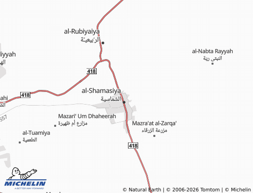 MICHELIN-Landkarte Al Bilad - ViaMichelin