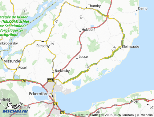 Mappa MICHELIN Loose - ViaMichelin