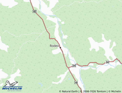 MICHELIN Nueva Italia map - ViaMichelin