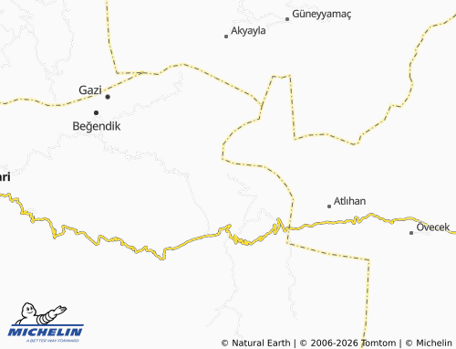 Mappa MICHELIN Bentköy - ViaMichelin