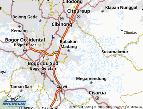 MICHELIN-Landkarte Sumur Batu - ViaMichelin