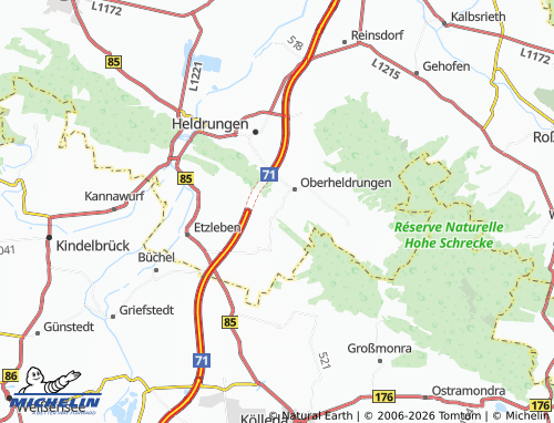 Mapa MICHELIN Harras - ViaMichelin