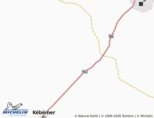 Mappa MICHELIN Darou Khara - ViaMichelin
