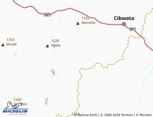 MICHELIN Makanya map - ViaMichelin