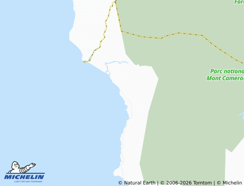 MICHELIN Bibundi map - ViaMichelin