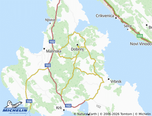 Mapa MICHELIN Kras - ViaMichelin