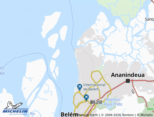 Mappa MICHELIN Paracuri - ViaMichelin
