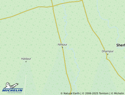 MICHELIN Nihtaur map - ViaMichelin
