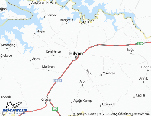 MICHELIN Bağlar map - ViaMichelin