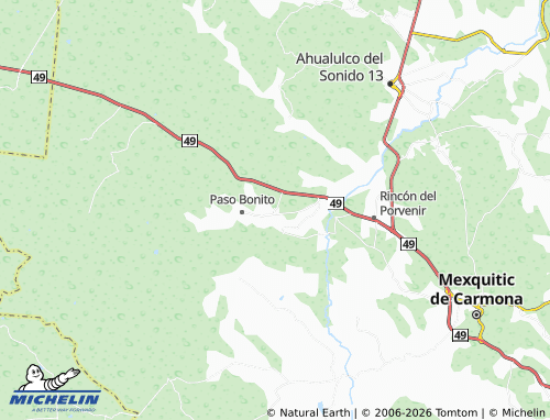 Carte MICHELIN Barrancas - ViaMichelin