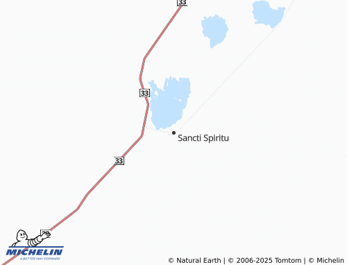 MICHELIN Sancti Spiritu map - ViaMichelin