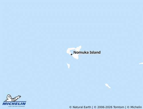 Mappa MICHELIN Nomuka Island - ViaMichelin