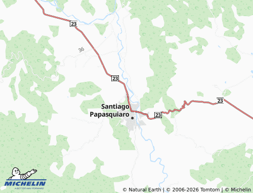Mappa MICHELIN San Diego de Tenzaens - ViaMichelin