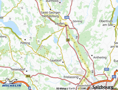 MICHELIN Abtsdorf map - ViaMichelin