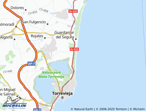 MICHELIN-Landkarte Urbanització Pòrtic Mediterrani - ViaMichelin