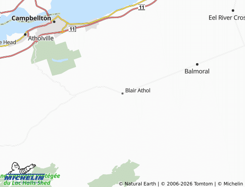 Carte MICHELIN Blair Athol - ViaMichelin