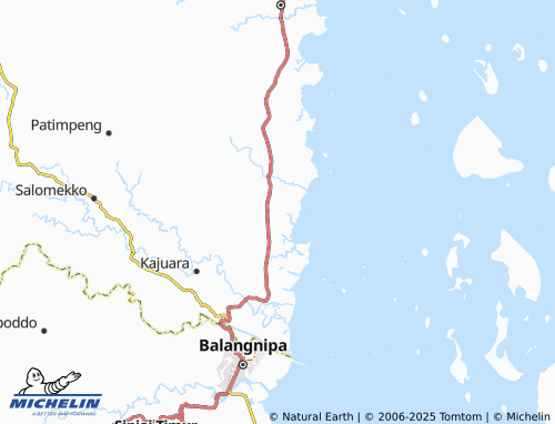 MICHELIN Mappatoba map - ViaMichelin